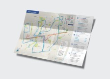 map design and brochure design