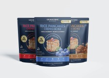 package design for rice pancakes