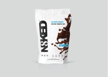 package design for chocolate whey protein