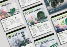 graphic design and marketing - sales sheet design